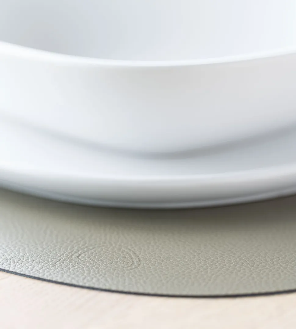 Placemat Lind DNA Curve L Serene Moss (Set van 4)