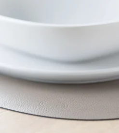 Lind DNA Placemat Curve L Serene Mole Grey (Set van 4) New