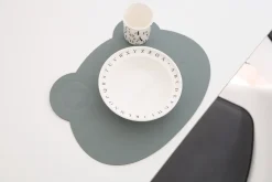 Lind DNA Placemat Frog Nupo Light Grey Best