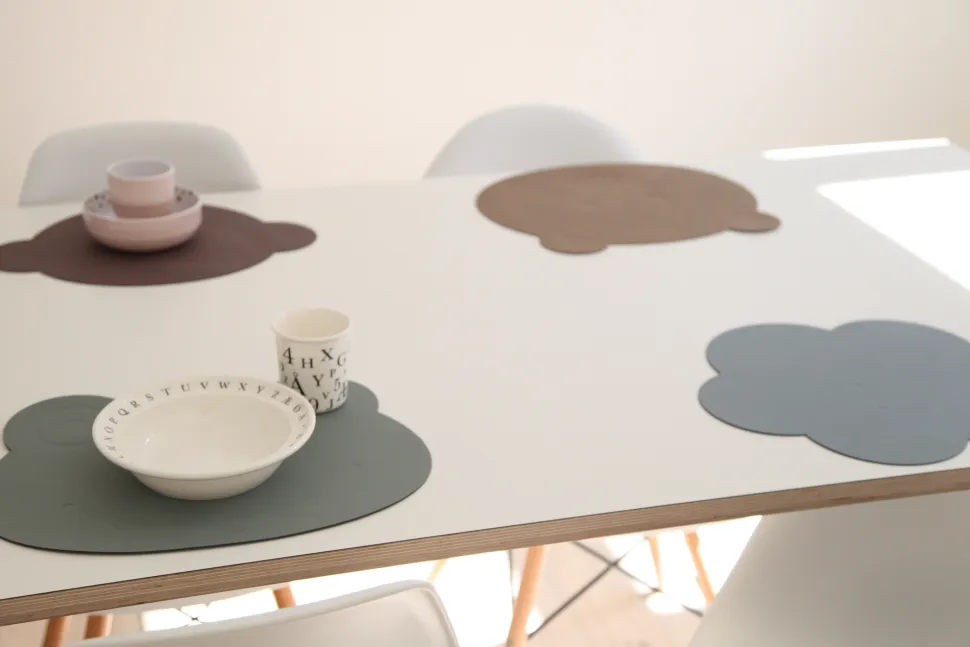 Placemat Lind DNA Monkey Nupo Light Grey