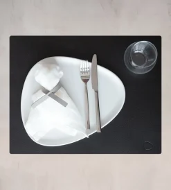 Lind DNA Placemat Square L Bull Black (Set van 4) Hot