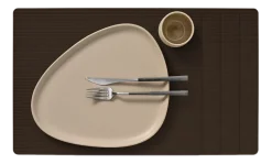 Placemat Lind DNA Square L Corduroy Nupo Hazel (Set van 4)