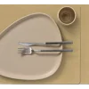 Lind DNA Placemat Square L Corduroy Nupo Khaki (Set van 4) Hot