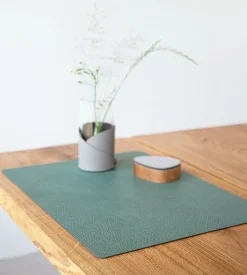 Placemat Lind DNA Square L Hippo Pastel Green (Set van 4)
