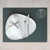 Placemat Lind DNA Square L Nupo Dark Green (Set van 4)