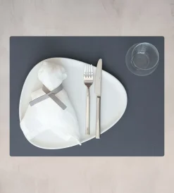 Lind DNA Placemat Square L Nupo Dark Blue (Set van 4) Sale