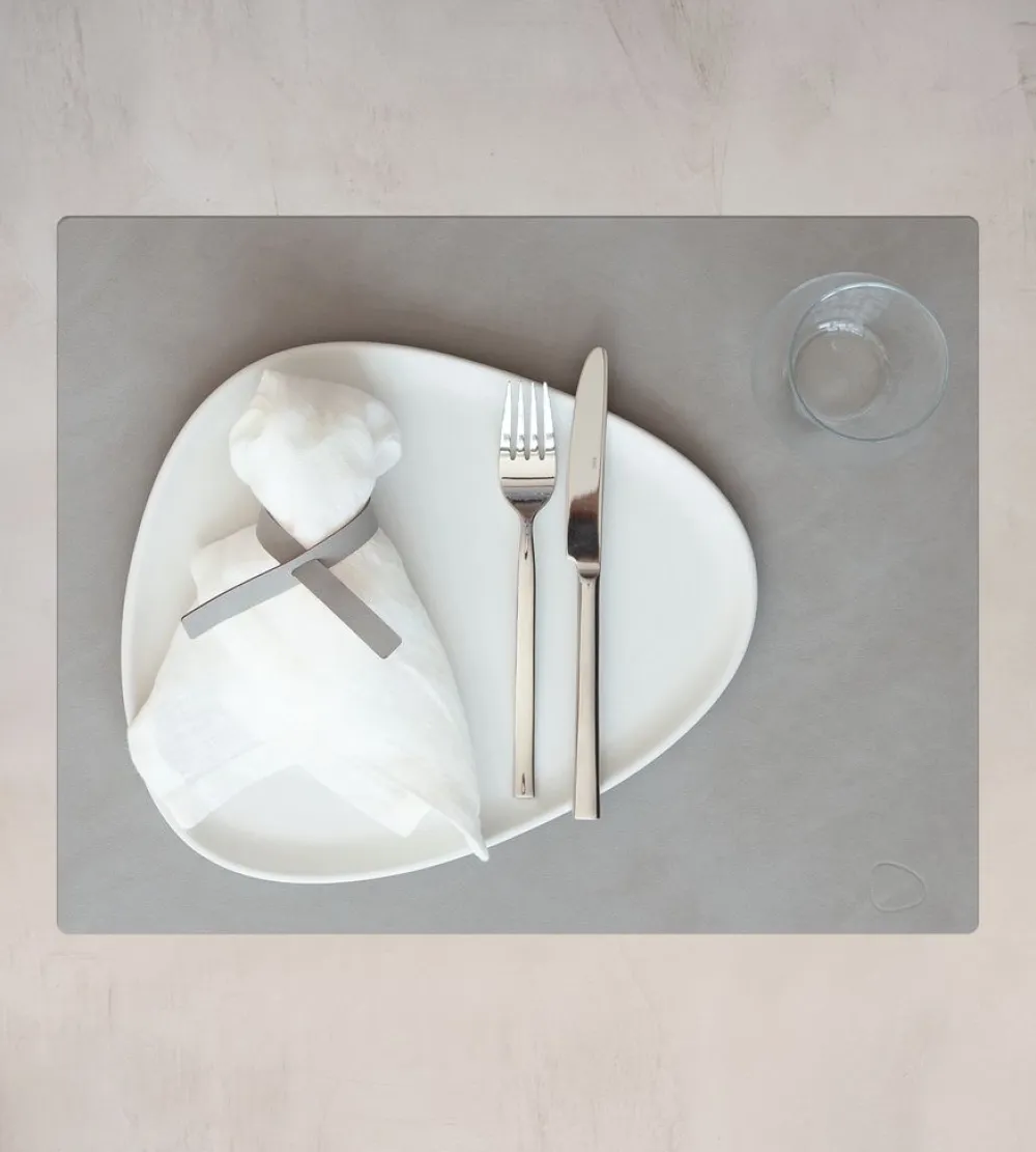 Lind DNA Placemat Square L Nupo Light Grey (Set van 4) Online