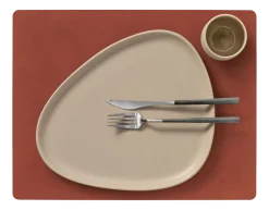 Placemat Lind DNA Square L Nupo Sienna (Set van 4)