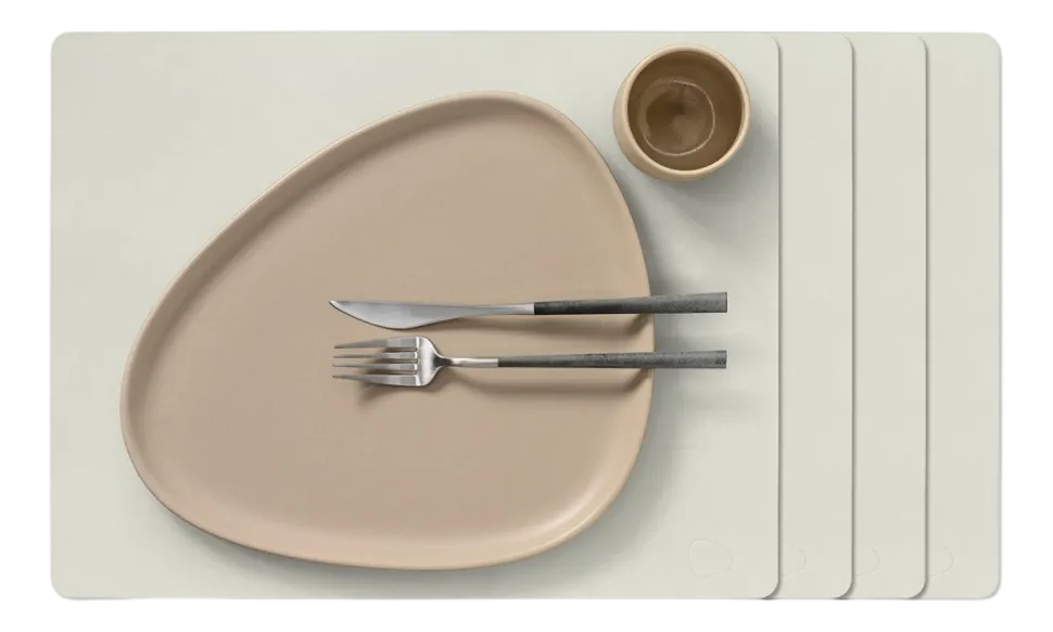Placemat Lind DNA Square L Nupo Linen (Set van 4)
