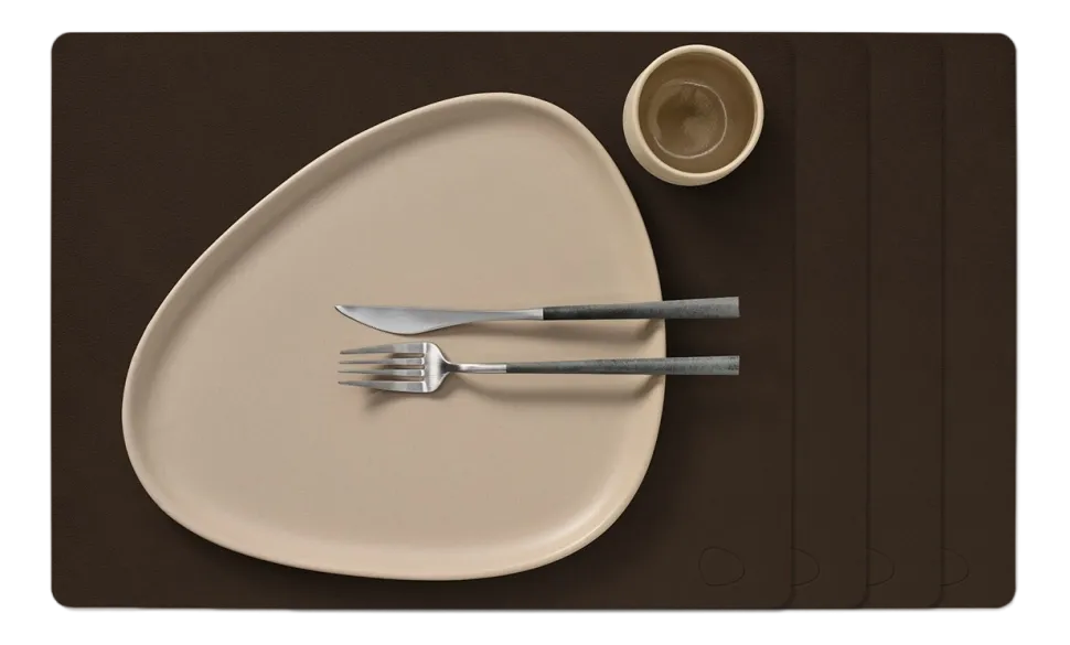 Placemat Lind DNA Square L Nupo Hazel (Set van 4)