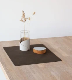 Placemat Lind DNA Square L Nupo Caviar (Set van 4)