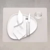 Lind DNA Placemat Square L Nupo Oyster White (Set van 4)