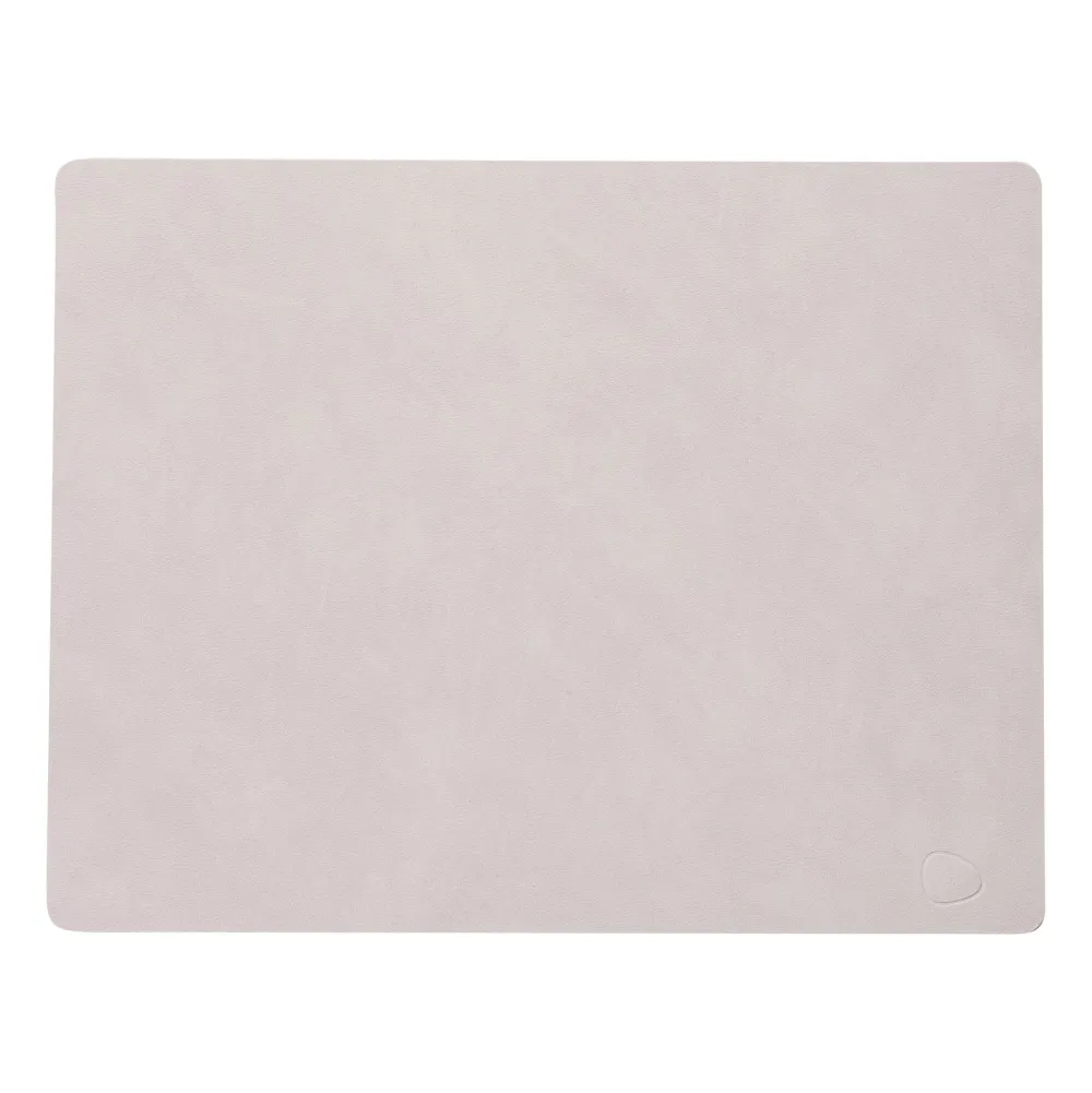 Lind DNA Placemat Square L Nupo Oyster White (Set van 4)