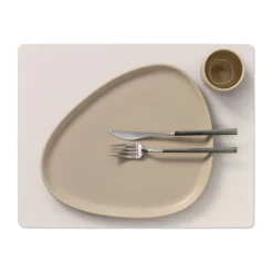 Lind DNA Placemat Square L Nupo Oyster White (Set van 4)