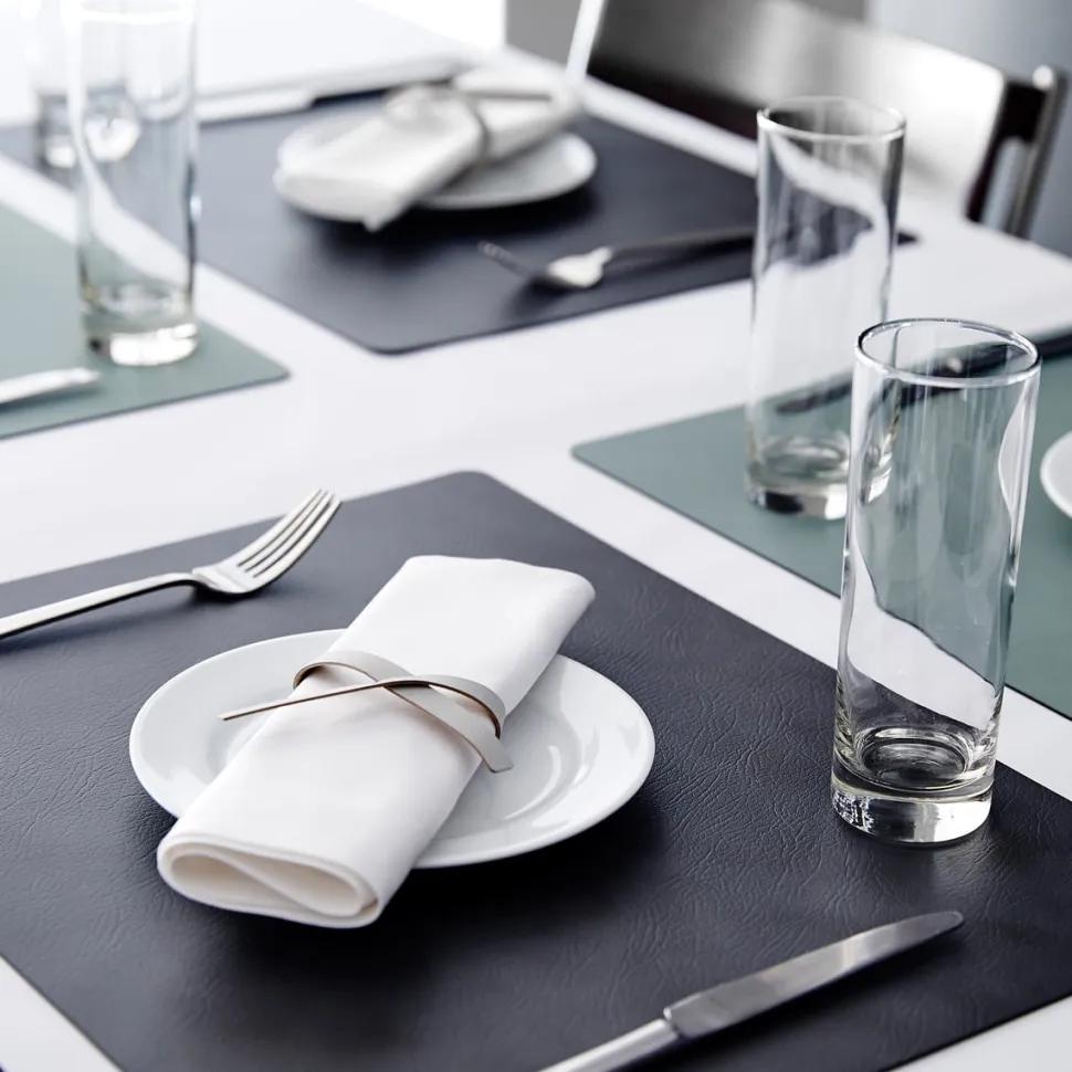 Placemat Lind DNA Square L Serene Cream (Set van 4)