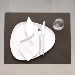 Lind DNA Placemat Square L Serene Moss (Set van 4) Outlet