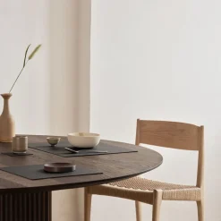 Placemat Lind DNA Square L Serene Black (Set van 4)