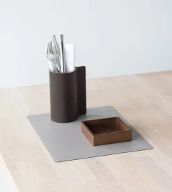 Placemat Lind DNA Square M Serene Ash (Set van 4)