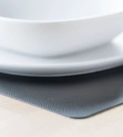 Placemat Lind DNA Square M Serene Black (Set van 4)