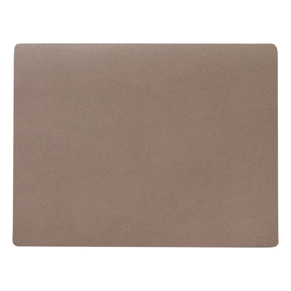 Lind DNA Placemat Square M Serene Mole Grey (Set van 4)