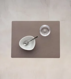 Lind DNA Placemat Square M Serene Mole Grey (Set van 4)