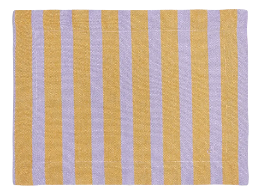 Marc O'Polo Placemat Haley Multi Lilac (Set van 2) Discount