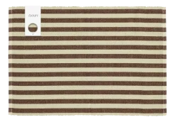 Sodahl Placemat Södahl Statement Stripe Coffee Brown Discount