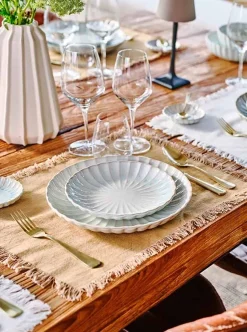 Plat Bord Cosy & Trendy Astera Pure 27,4 cm (Set van 4)