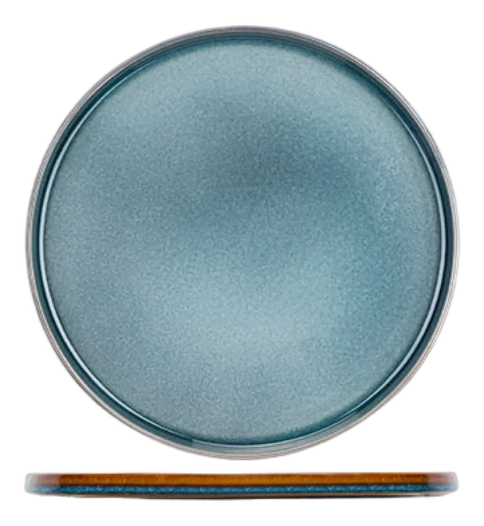 Plat Bord Cosy & Trendy Quintana Blue 32,5 cm (Set van 2)