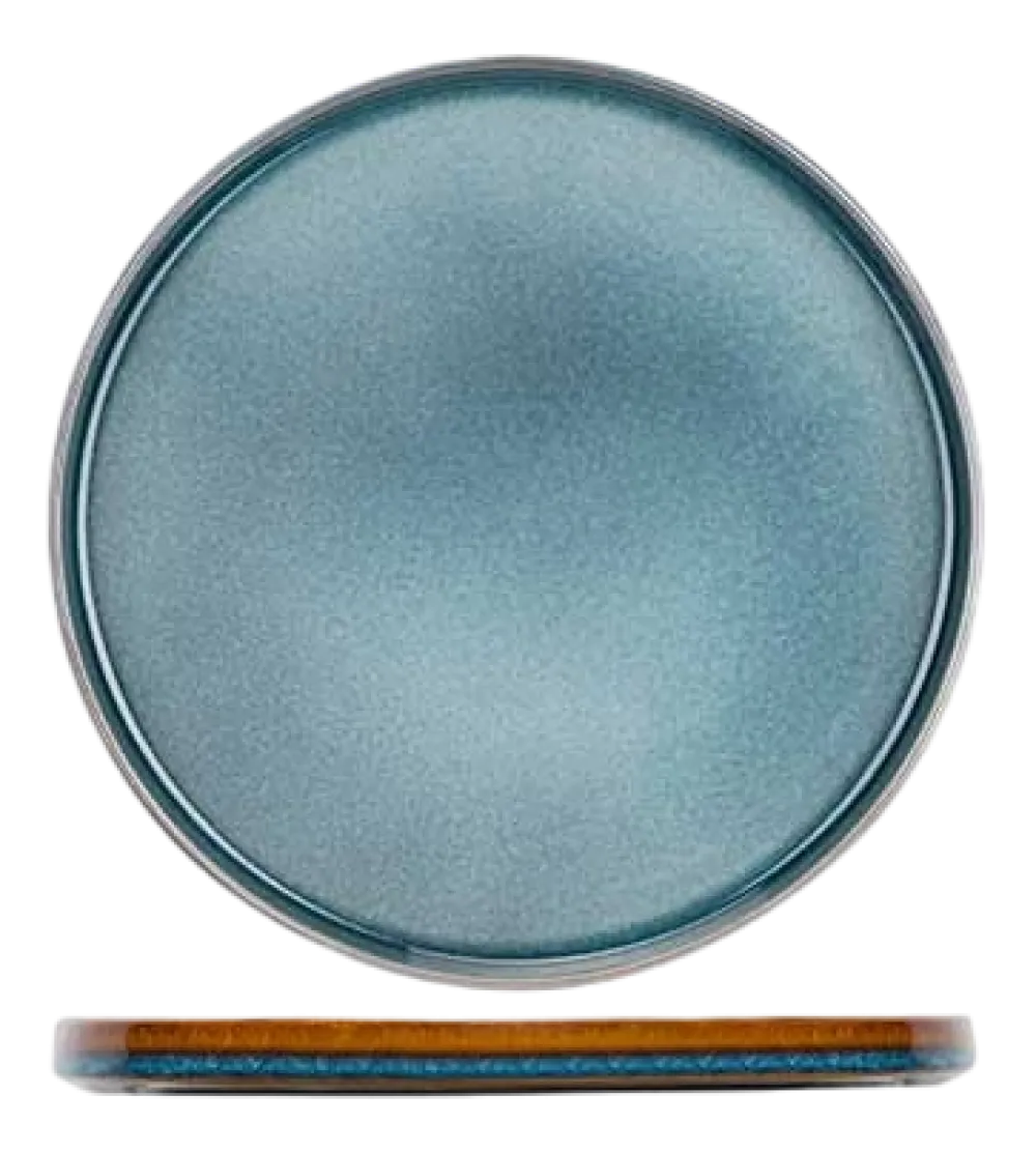 Cosy & Trendy Plat Bord Quintana Blue 27,5 cm (Set van 4) Online
