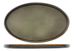 Cosy & Trendy Plat Bord Quintana Green 35,5 x 23,5 cm (Set van 2) Discount