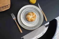 Plat Bord Cosy & Trendy Sintra Dusty Blue 26 cm (Set van 12)