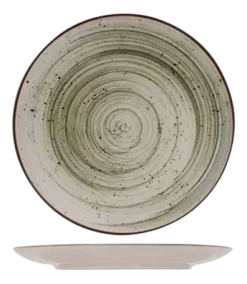 Cosy & Trendy Plat Bord Sintra Ivy Green 26 cm (Set van 12) Sale