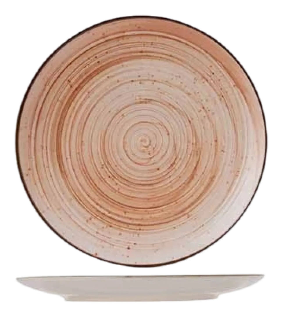 Plat Bord Cosy & Trendy Sintra Terracotta 26 cm (Set van 12)