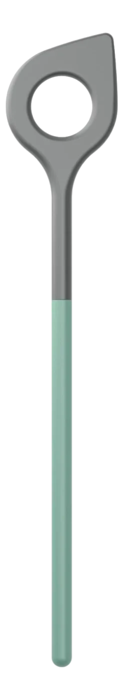 Rosti Pollepel Optima With Hole Nordic Green 31 cm Outlet