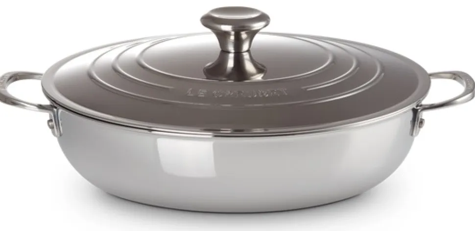Provençaalse pan Le Creuset Inox PLUS 30 cm (4,8L)