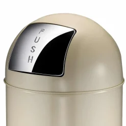 Prullenbak EKO Pushcan Crème 40L