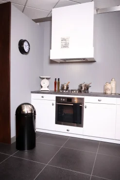 Prullenbak EKO Pushcan Zwart 40L