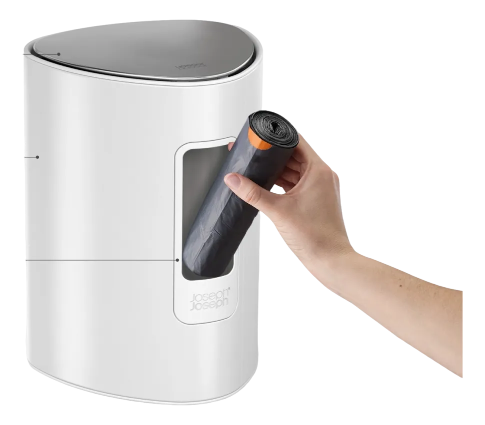 Prullenbak Joseph Joseph EasyStore 5L Gloss White