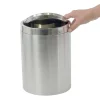 Prullenbak Kela Ano Swing 7L Silver Matt