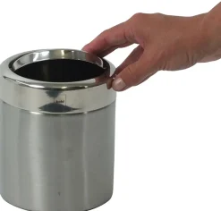 Kela Prullenbak Ano Swing 1,5L Silver Matt Discount
