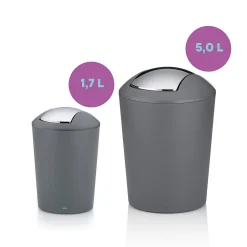 Prullenbak Kela Marta Swing 1,7L Groen