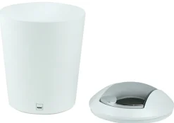 Prullenbak Kela Marta Swing 1,7L White