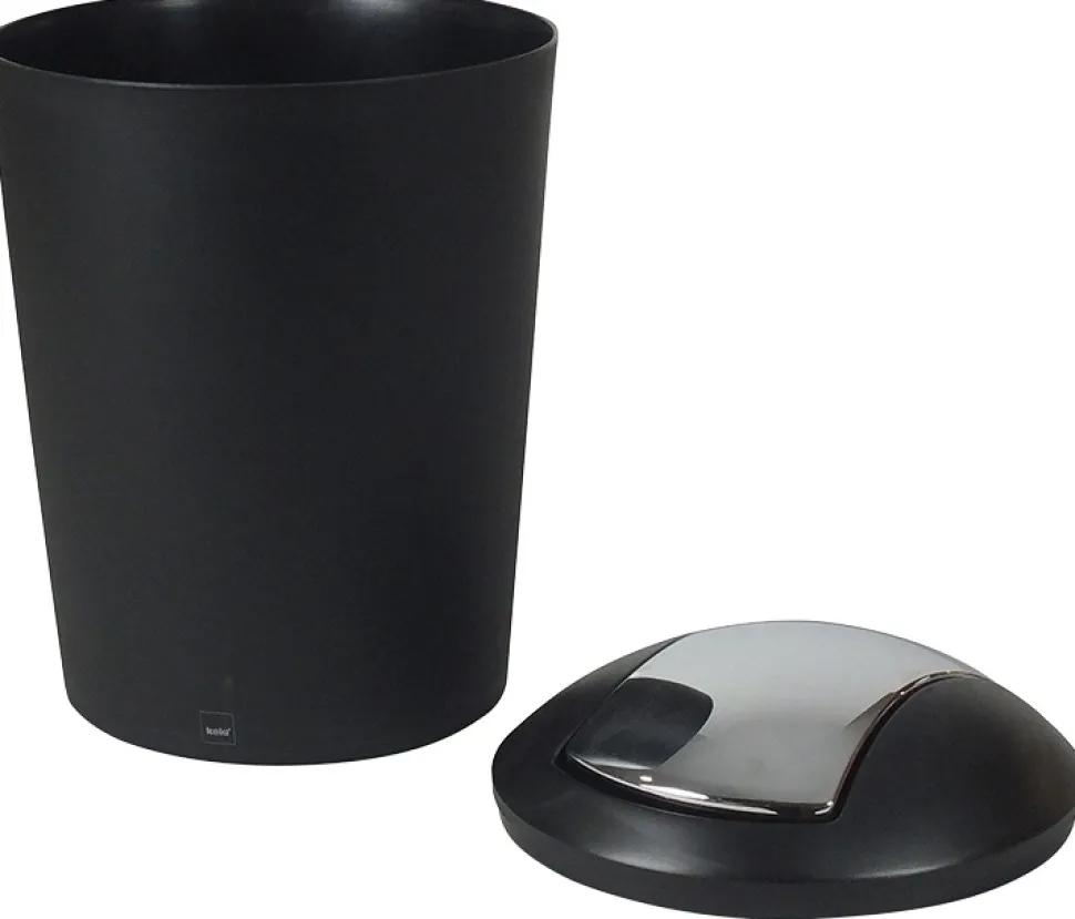 Prullenbak Kela Marta Swing 5L Black