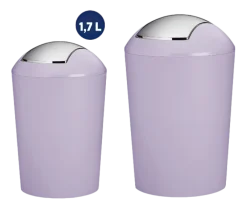 Kela Prullenbak Marta Swing Pastel Lila 5 L Hot