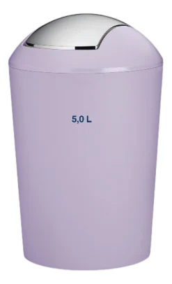 Kela Prullenbak Marta Swing Pastel Lila 5 L Hot