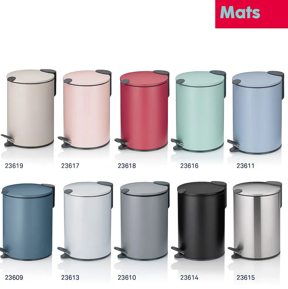 Kela Prullenbak Mata Pedaal 3L Blauw Outlet