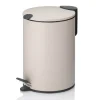 Prullenbak Kela Mats met Pedaal Beige 3 liter