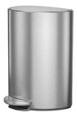 simplehuman Prullenbak Halfrond Geborsteld Staal 6L Online