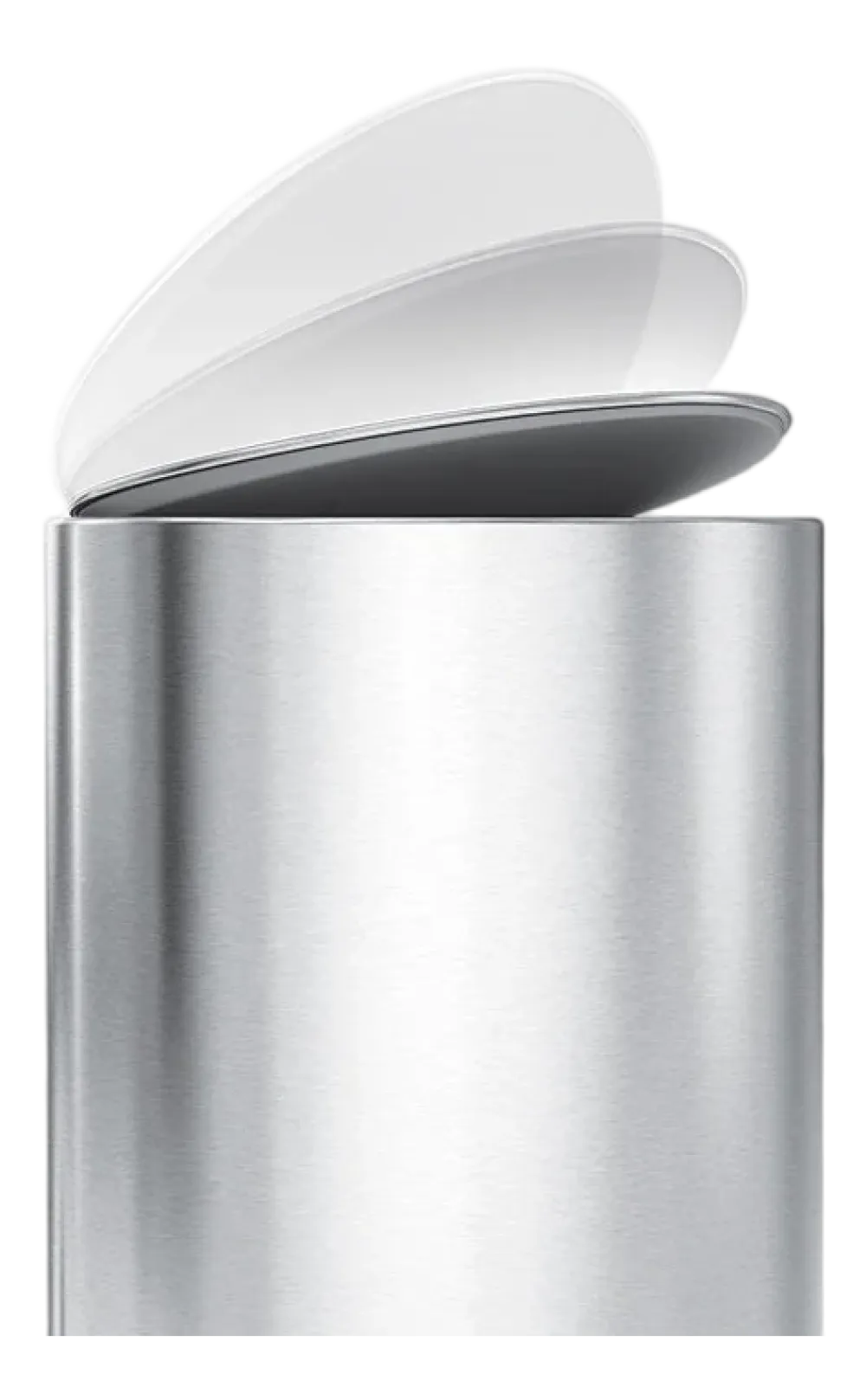 simplehuman Prullenbak Halfrond Geborsteld Staal 6L Online